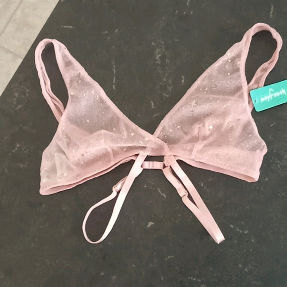 Ready for summer BNWT Honeydew bralette sz L